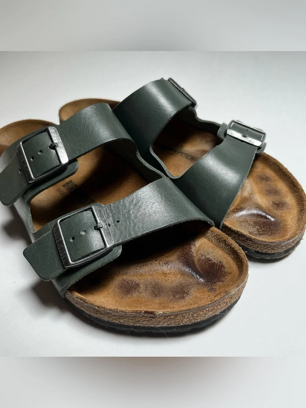 Birkenstock Arizona Men's Sandals in Olive Green